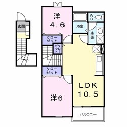 アルカンシエルⅠの物件間取画像